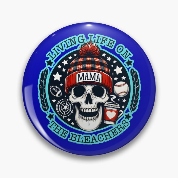 Item preview, Baseball Mama Living Life On The Bleachers designed and sold by WoodburyLake.
