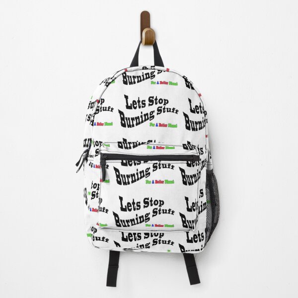Item preview, Lets Stop Burning Stuff Wave.  For a better Planet designed and sold by 4ABetterPlanet.
