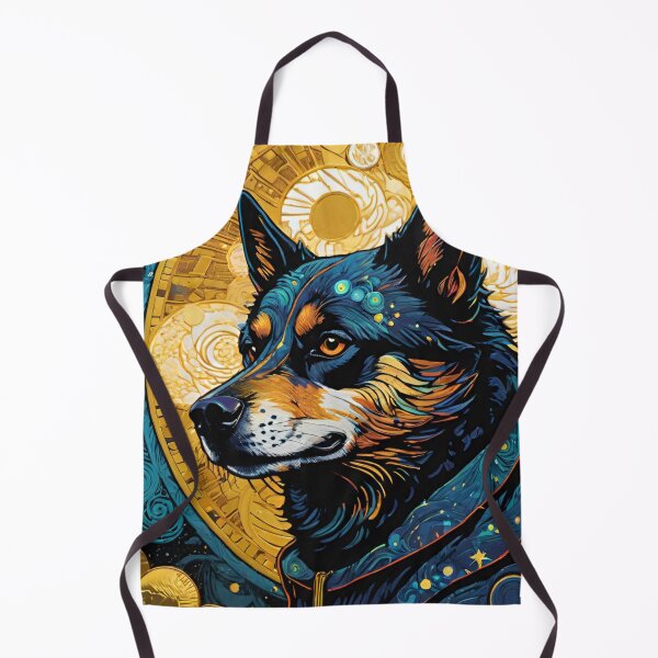 Item preview, starry night style doge designed and sold by optimusprime39.