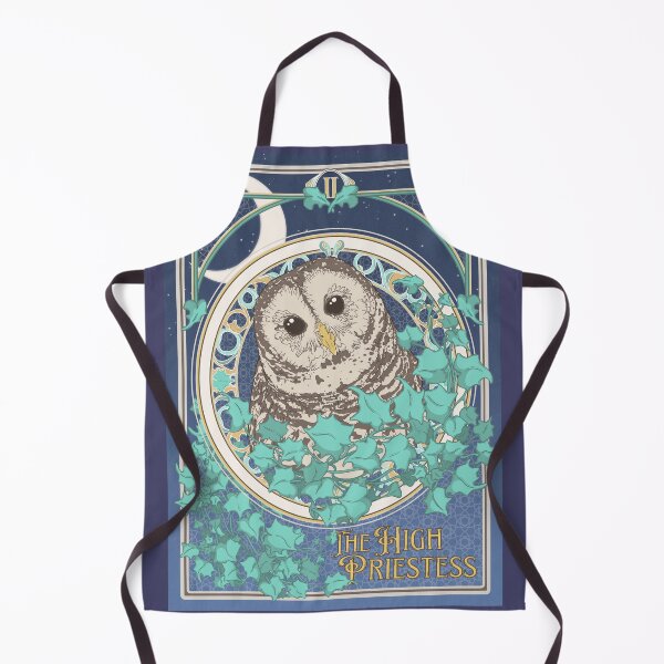 Item preview, The High Priestess Tarot Owl designed and sold by Amy--Katie.