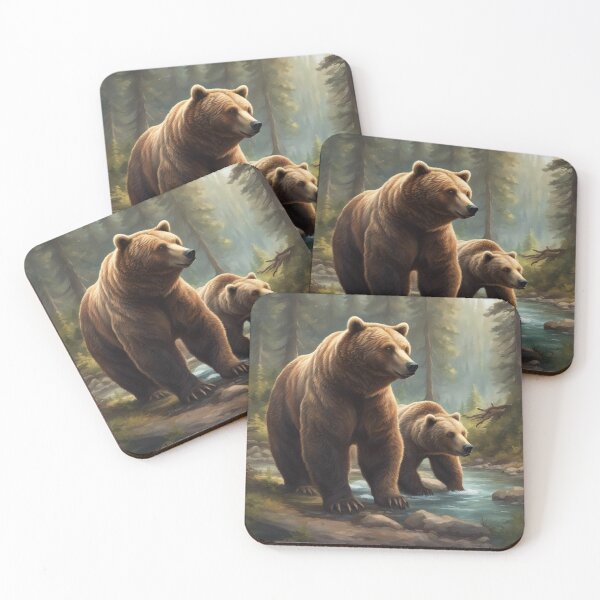 Item preview, Osos pardos americanos designed and sold by Jeremy Crotty.