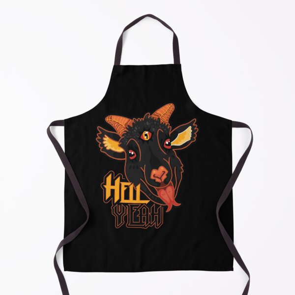 Item preview, Heck Yeah Black Goat designed and sold by SpookyCuteCharm.