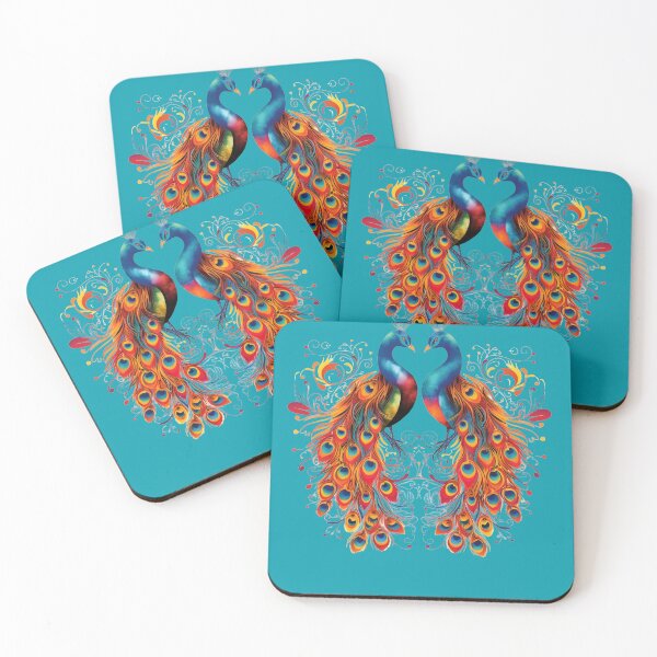 Item preview, Colorful Phoenix and Peacock Birds T-shirt designed and sold by Faushteyn.