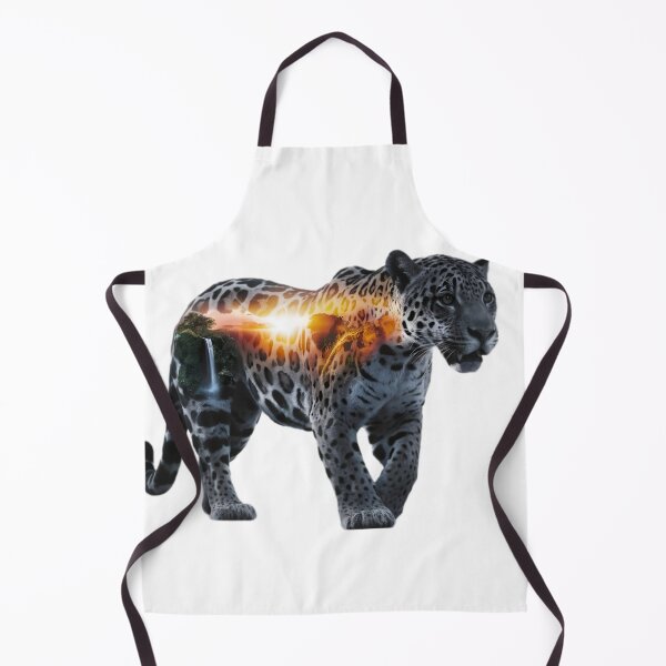 Item preview, Jaguar With Jungle Sunrise designed and sold by PlanetMarker.