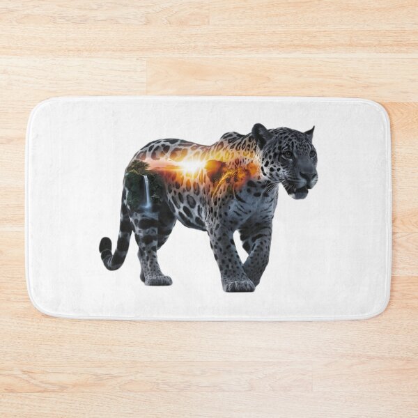 Item preview, Jaguar With Jungle Sunrise designed and sold by PlanetMarker.