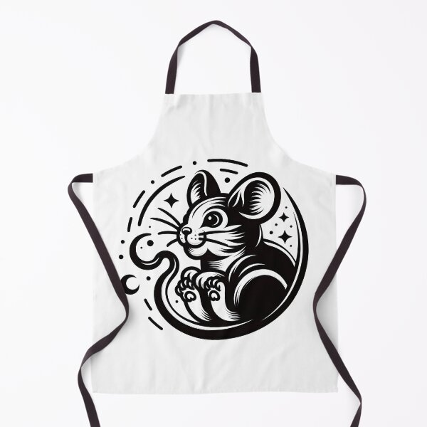 Item preview, Rat line drawing - white/black (2) designed and sold by fatimah-SL.