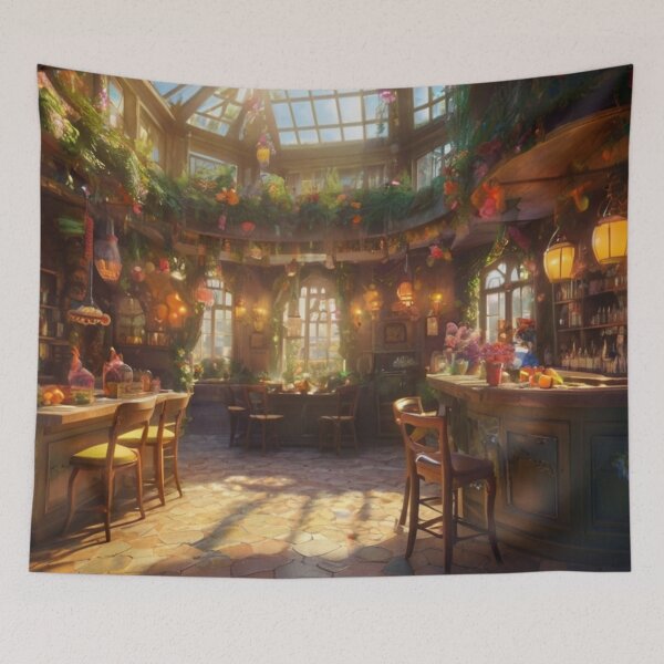 Item preview, Enchanted Blossom Bistro designed and sold by BlareBlare.