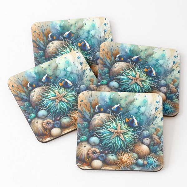 Item preview, Anenomies & Starfish Friends designed and sold by Mermaid's Whimsy.