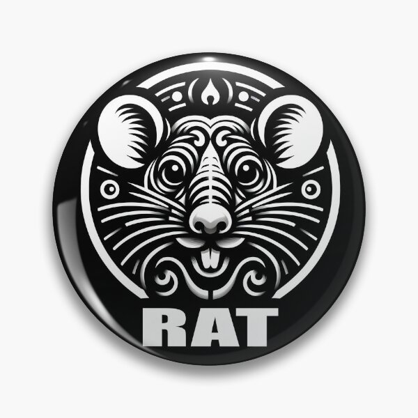 Item preview, Rat line drawing - white/black (3) designed and sold by fatimah-SL.