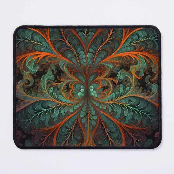Item preview, Abstract Fractal: Orange Symmetric Dreams designed and sold by MrKATORSKI.