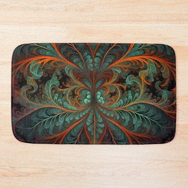 Item preview, Abstract Fractal: Orange Symmetric Dreams designed and sold by MrKATORSKI.