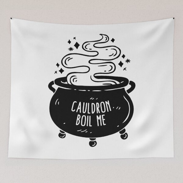 Item preview, Cauldron boil me - ACOTAR designed and sold by Neadoodles.