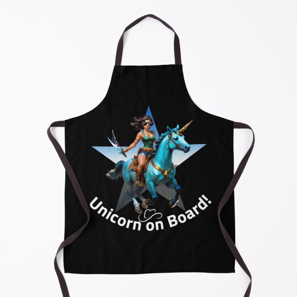 Item preview, Fantasy Voyage with the Blue Unicorn designed and sold by ArchVibe.