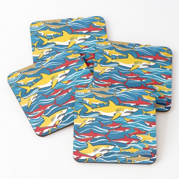 Item preview, Crazy Colourful Sharks designed and sold by pUNKnown.