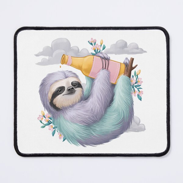 Item preview, Beer Drinking Sloth Shirt designed and sold by PeelZinc.