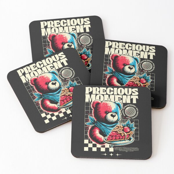 Item preview, Precious Moment Bear Strawberry Pie designed and sold by UBdesign.