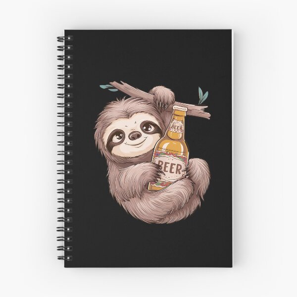 Item preview, Beer Drinking Sloth Shirt designed and sold by PeelZinc.