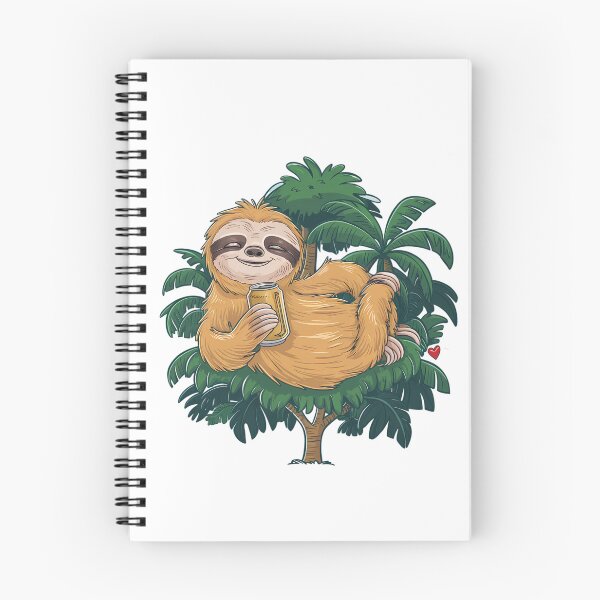 Item preview, Beer Drinking Sloth Shirt designed and sold by PeelZinc.