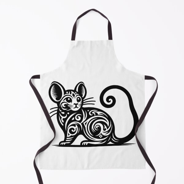 Item preview, Rat line drawing - white/black (4) designed and sold by fatimah-SL.