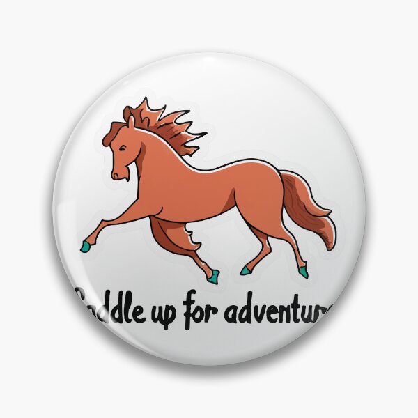 Item preview, Whimsical Horse Adventure Illustration designed and sold by NiftyWrx.
