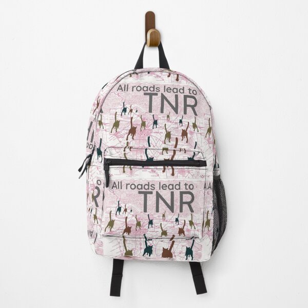 Item preview, Old Los Angeles Roads Map Feral Cat TNR designed and sold by 1Felinophile.