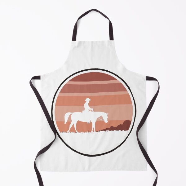 Item preview, Serene Sunset Horseback Ride Silhouette designed and sold by NiftyWrx.