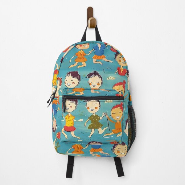 Item preview, Thai Kids enjoy Water Festival  designed and sold by P&U Fabric.