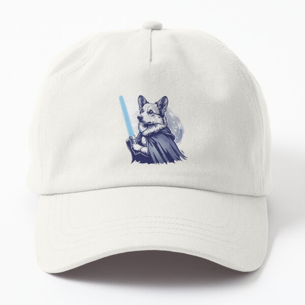 Aperçu de l'œuvre Corgi avec sabre laser créée et vendue par NicolasGlowArt.
