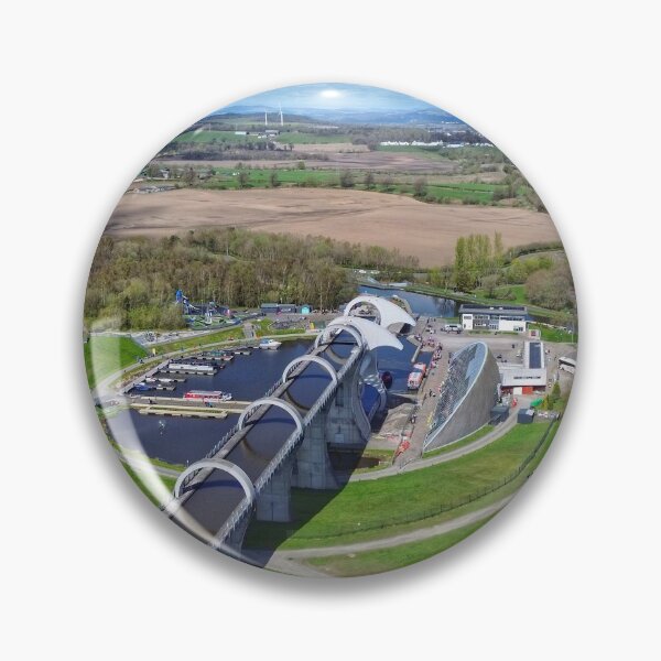 Item preview, The Falkirk Wheel (Aerial View) designed and sold by MY Scotland.