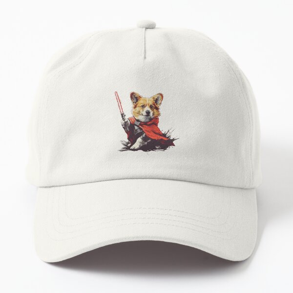 Aperçu de l'œuvre Corgi tenant un sabre laser créée et vendue par NicolasGlowArt.