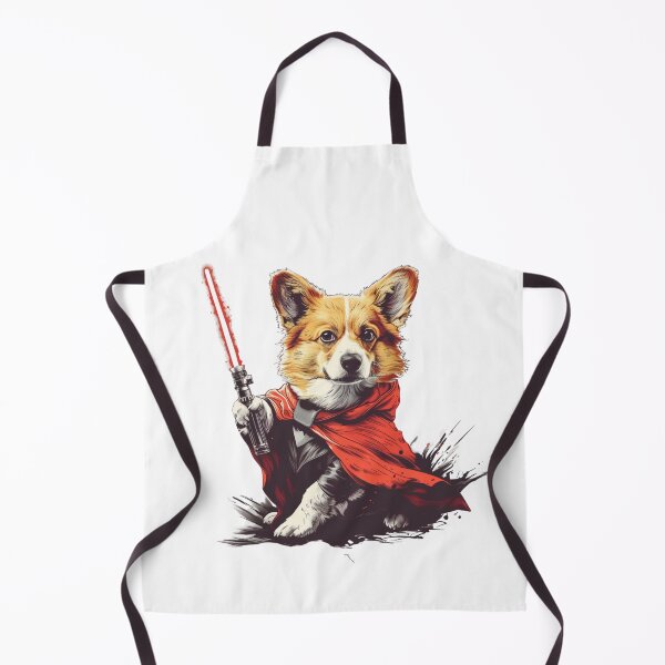 Item preview, Corgi Holding Lightsaber designed and sold by NicolasGlowArt.