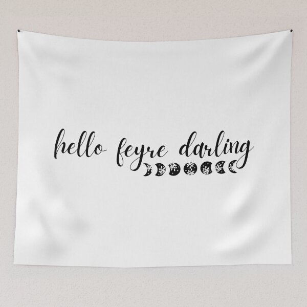 Item preview, hola feyre cariño - ACOTAR designed and sold by Neadoodles.