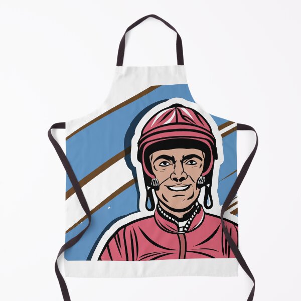 Item preview, Dynamic Horse Rider in Racing Silks Comic Style Illustration designed and sold by NiftyWrx.