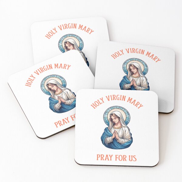 Item preview, Holy Virgin Mary: Pray for Us Catholic designed and sold by Tekweni.