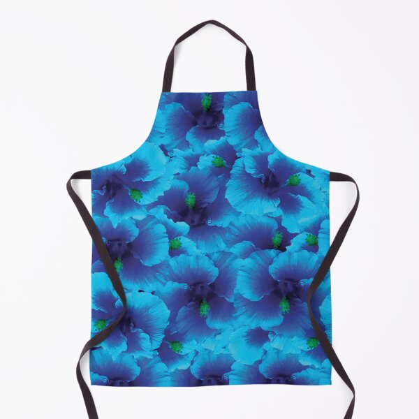 Item preview, Hawaiian Exotic Deep Blue Purple Hibiscus Floral Pattern designed and sold by somersbyman.