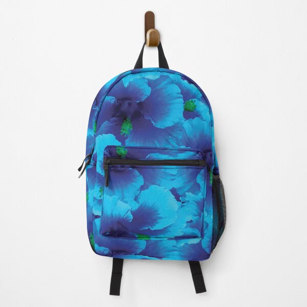 Item preview, Hawaiian Exotic Deep Blue Purple Hibiscus Floral Pattern designed and sold by somersbyman.