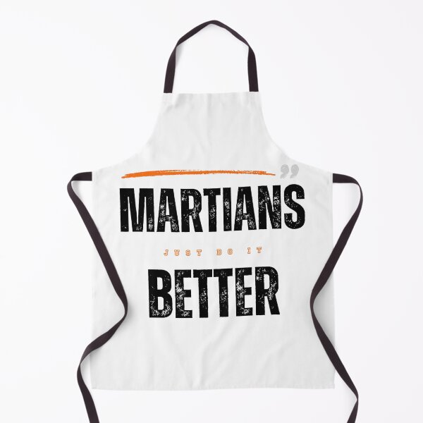 Item preview, Martians, Just to Better than Us Please! Black Text designed and sold by T1337.