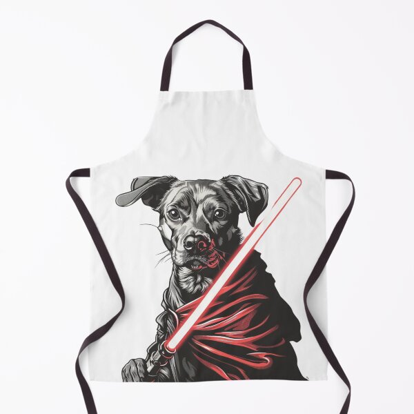 Item preview, Dog Holding Lightsaber designed and sold by NicolasGlowArt.