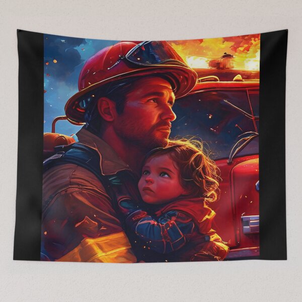 Item preview, Firefighter and child protection designed and sold by Astralia.