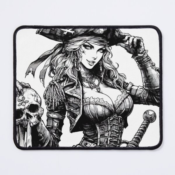 Item preview, Black and White #1: pirate! designed and sold by F4Fartbot.