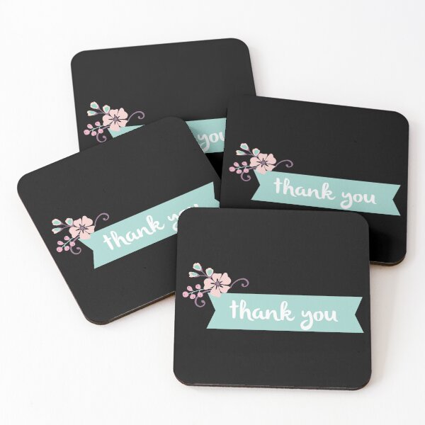 Item preview, Floral Gratitude: 'Thank You' Design designed and sold by Luxuriously.