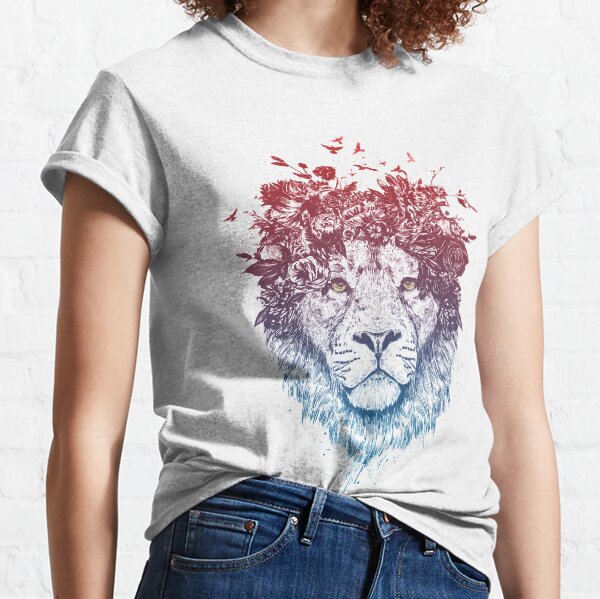 Floral lion III Classic T-Shirt