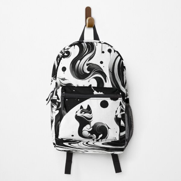 Item preview, Feline Whimsy: The Monochromatic Cat Spiral designed and sold by mahajone.