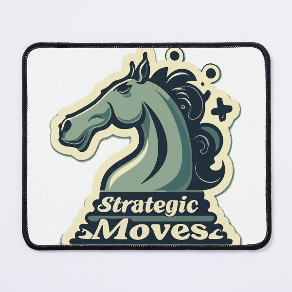 Item preview, Strategic Moves Horsehead Chess Piece designed and sold by NiftyWrx.