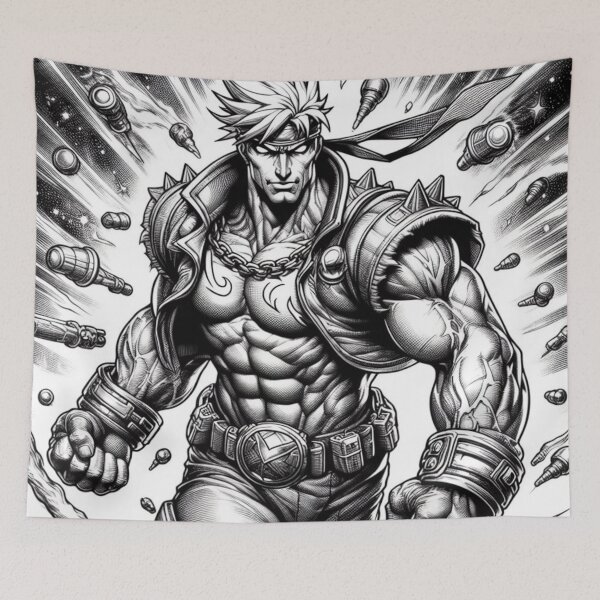 Item preview, Black and White #3: fighter! designed and sold by F4Fartbot.