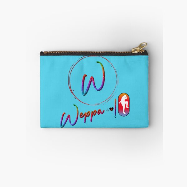 Item preview, Logo of my fitness activity Weppa with personaje and text MULTICOLOR designed and sold by Alva-Allatino.