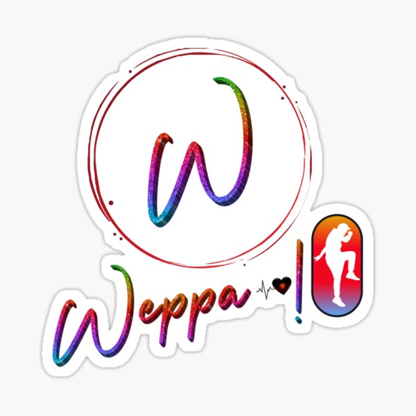 Artikel-Vorschau von Logo meiner Fitnessaktivität Weppa mit Personaje und Text MULTICOLOR, designt und verkauft von Alva-Allatino.