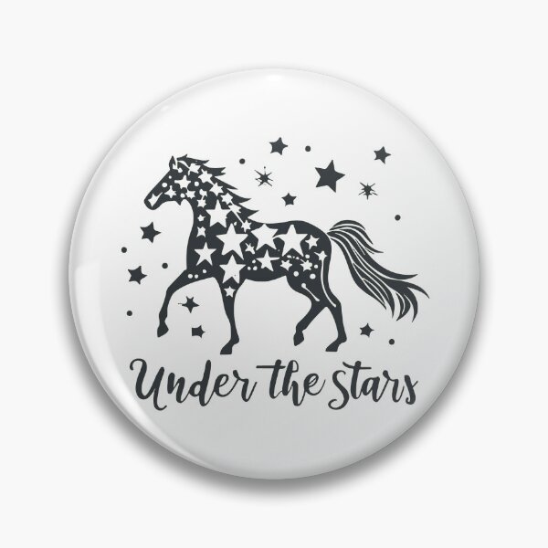 Item preview, Cantering Horse Under the Stars Silhouette designed and sold by NiftyWrx.