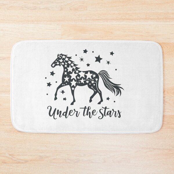 Item preview, Cantering Horse Under the Stars Silhouette designed and sold by NiftyWrx.