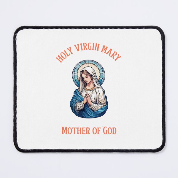 Item preview, Holy Virgin Mary, Mother of God Catholic designed and sold by Tekweni.